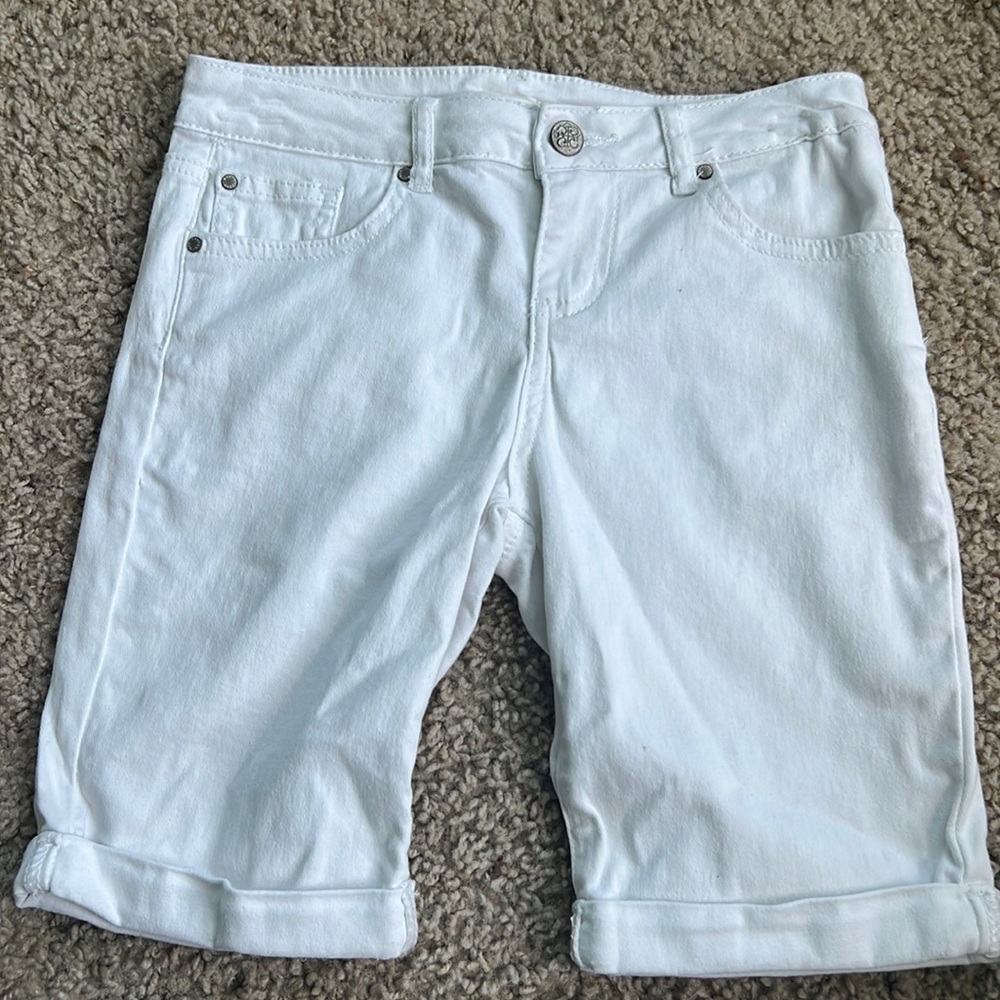 White shorts